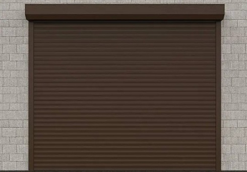 Рольставни для гаража (рулонные ворота) Алютех Trend с алюминиевым профилем PD/77 с доставкой в Славянске-на-Кубани 