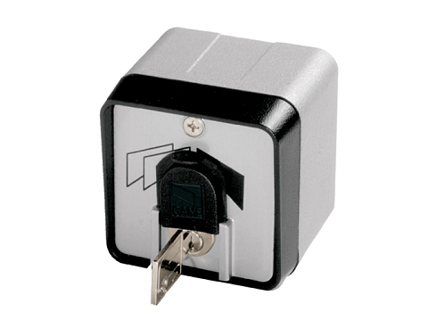 Купить Ключ-выключатель накладной CAME SET-J с защитной цилиндра с доставкой и установкой в Славянске-на-Кубани