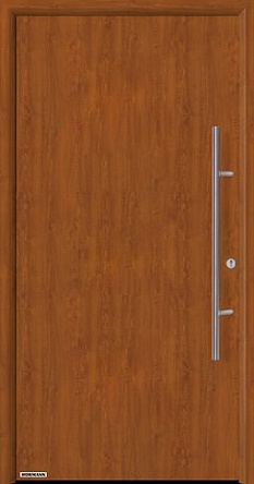 Заказать входные двери Hormann Thermo 65, Мотив 010 с декором поверхности под древесину в Славянске-на-Кубани